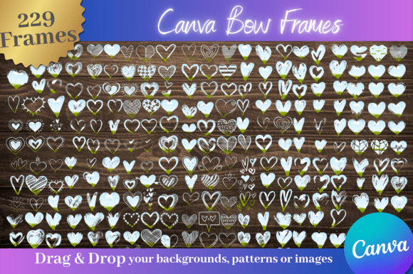 229 Heart Canva Frames: A Complete Creative Toolkit