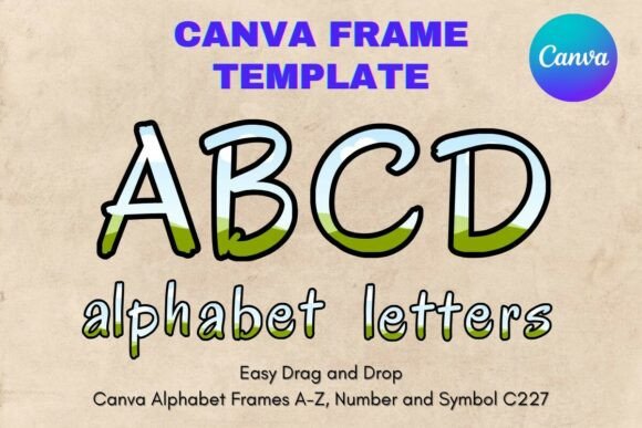 Canva Letters Frame Alphabet Template227: A Designer's Honest Review