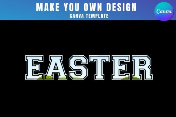Easter Canva Frame Template Design for Quick Visuals