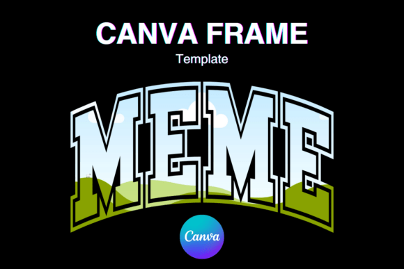 MEME Canva Frame MAMA Varsity MOM Shirt: Your Editable Template