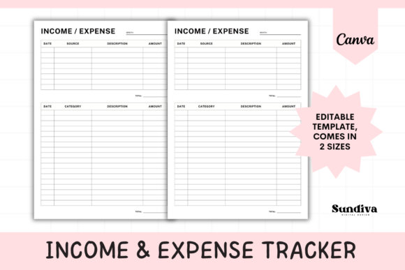 Streamline Your Budget with This Canva Tracker