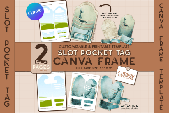 Unlock Creative Control with Canva Frame Templates for Slot Pocket Tags